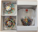 Adelia Co Bi Tsugaru Idro Nebuta Sake Set (one Single-Ended, Two Cups) F-71551