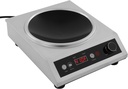 1800W Induction Cooktop With Concave Surface, Stainless Steel 24 Hours Timer Induction Oven, Induction Hob Used For Home And Commercial Cooking