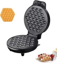 Compact Bubble Waffle Maker Machine, Electric Egg Waffle Maker With Nonstick Surface For Easy Cleaning - Great Holiday Gift