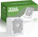 VBN 18 Pack Replacement Parts Bags, Compatible with irobot Roomba i & s & j Series i7+, i1+,i3+, i4+, i5+,i6+, j7+, S9+,Combo j8+ Clean Base Automatic Dirt Disposal Bags