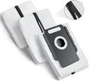 Reusable Vacuum Bags for All iRobot Roomba I & S & J Series Clean Base, 3 Pack, Zipper