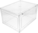 Large Transparent Bread Box for Kitchen Countertop Sturdy Airtight Storage Container for Bread Snacks and Fruits Design Cover for Freshness
