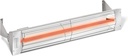 Infratech 33" W Series 1500 Watt Single Element Stainless Steel Electric Patio Heater, silver, (W1512SS)