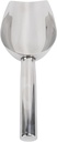 Stainless Steel Ice Scoop, Thickened Multipurpose Food Scoop for Flour Grain Teas, Ice Scooper for Kitchen Bar Party Wedding (Without Holes)
