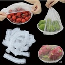 Plastic Food Storage Bags, 100 Pack Fresh Keeping Film and plastic wrap for storage