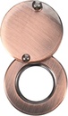 Heavy Duty Copper Door Viewer Cover Peeping Privacy Protection Lid Easy Install Eye Cover for Home Office Durable Practical Design