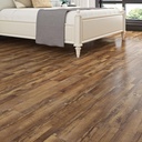 Livelynine Peel and Stick Floor Tile Wood Rustic Brown Farmhouse Vinyl Flooring Planks Waterproof 18-Planks 6x36 Sticky Dark Wood Floor Tiles Bathroom Self Adhesive Vintage Kitchen Laminate Flooring