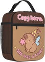 Lunch Bag for Adults Kids Cartoon Capybara Lunch Bags Reusable Insulated Lunch Box for School Office Picnic Travel Hiking,Style 1