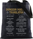 FOTAP Dungeon Master Translator Inspire Tote Bag RPG Game Gift Role Playing Gift Dungeon Master Bag of Holding Gift