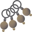 STOBOK 4pcs Door Peephole Privacy Cover for Apartment Door Viewer Lid Security Protector Easy to Install