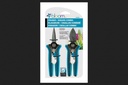 Garden Bloom 4883BL Precision Floral Shears/Bypass Pruner Combo Pack, Assorted Colors