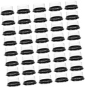 PRETYZOOM 100Pcs Small Plastic Cake Packaging Boxes with Lids Portable Cake Containers for Pastry Presentation Lightweight and Easy to Carry