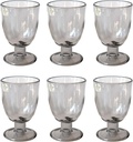 Rustic Double Old Fashioned Acrylic Drinkware, Set of 6, Green, 14.6 oz.