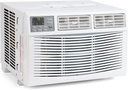 Window Air Conditioner with WiFi,8000 BTU Window Air Conditioner,Cools 350 Sq Ft,Ultra-Quiet Operation,3 Fan Speeds & Auto Restart,Effortless Temp Control,Easy Window Mount,White AC Unit for Bedrooms