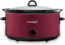 Manual 8-Quart Slow Cooker, Rhubarb - Oven-Safe Stoneware: Removable Stoneware Is Oven-safe Up To 400 Degrees F, Lid is Dishwasher-safe, For Easy Cleaning