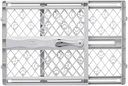 MYPET North States Paws Portable Pet Gate: 26-40" Wide. Pressure Mount. No tools needed. Made in USA. Dog Gate 23" Tall, Expandable, Durable Dog Gates for Doorways, Light Gray