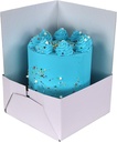PME Make It Tall Cake Box Extender (for 10, 12 or 14inch Sizes), Pack of 3