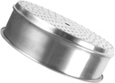 Luxshiny Stainless Steel Steaming Basket Thickened Kitchen Food Steamer Rack for Buns Vegetables Seafood Household Steamer for Family Restaurant Hotel Use