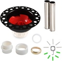 Freestanding tub drain rough-in kit Compatible With freestanding bathtubs and standard bathtubs-Fits all types of 1-1/2" bathtub drains,freestanding bathtub drain rough-in kit