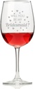 Will You Be My Bridesmaid Heart Wine Glass