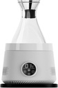 Electric Wine Chiller Decanter, Large Juice Jug for Coffee, Iced Tea, Lemonade, Cold or Hot Beverages, Wine Aerator Gifts&Accessories for Men and Women(White)