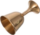 Elegant Vintage Copper Goblet for Ceremonial Use Decorative Altar Wine Cup Unique Design Metal Craft for Rituals and Offerings