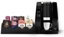 Brewer Bundle with 134 Freshpacks and 1 Merchandiser - Black, Makes Coffee, Lattes, Tea, and other Hot or Cold Beverages with Single-Serve Freshpacks, Multiple Brew Sizes