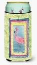 Caroline's Treasures 8107TBC Bird - Flamingo Tall Boy Hugger Can Cooler Sleeve Hugger Machine Washable Drink Sleeve Hugger Collapsible Insulator Beverage Insulated Holder