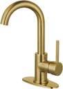 Kingston Brass LS8433DL Concord Bathroom Faucet, Brushed Brass, 5.88 x 5.13 x 11.19