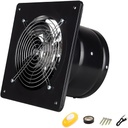 Metal Ventilation Blower Wall-Mounted Vent Fans for Kitchen,Bathroom,Laundry Room Exhaust Fan Smoke Extractor Fan Kit, 8inch