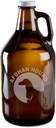 Afghan Hound Dog Breed Pride Hand-Made Etched Glass Beer Growler 64 oz