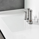 Clear Large Silicone Mats for Kitchen Counter, Heat-Resistant Pad for Air Fryer, Nonstick Waterproof Placemat (23.6" L x 15.7" W)