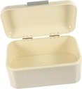Zerodeko Retro Bread Box Storage Container Heat Insulated Iron Kitchen Organizer for Bread and Food Vintage Style Storage Canister for Home and Pantry Use