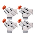 4Pcs 90 Degree Corner Clamps, Right Angle Clamp with Adjustable Swing Corner, Woodworking Fixing Clips