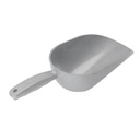 Akozon Premium Aluminum Alloy Pet Food Scoop Multipurpose Grain Scoop Shovel for Poultry, Goat, Cattle, Pig, Dog, and Cat Food