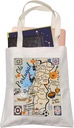 Portugal Country Map Europe Travel Lover Tote Bag Portuguese Reusable Shopping Bag Graduation Christmas Gift for Her