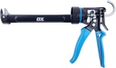 OX Tools Pro OX-P044410 10 Ounce Heavy Duty Caulk Gun, 12:1 Thrust Ratio, 10 oz Caulking Gun, Caulk Dispenser, Sealant Gun, Adhesive Glue Gun…