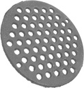 Cast Iron BBQ Grill Grate Replacement for Outdoor Cooking High Heat Charcoal Plate with Superior Heat Management Round Shape Diameter for Efficient Grilling