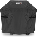 Weber Premium Outdoor Grill Cover, Water Resistant, Compatible with Small Spirit Series Gas Grills, Black
