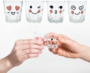 ADDY & PLUSY Korean Lovely Soju Shot Glasses 4pcs