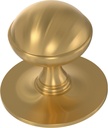 FRANKLIN BRASS Classic Farmhouse (10-Pack) Cabinet Knobs | Modern Gold Handles for Dresser Furniture Drawers/Kitchen/Door/Bathroom | 1-1/2" P41927C-117-B
