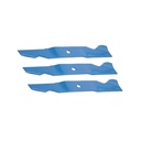 3pcs Lawn Mower Blade 362-430 21546235 532187256 187254 187256 33954 Compatible for AYP 2004 54 Decks
