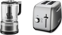 KitchenAid 5 Cup Food Chopper + Toaster for Bagel (2 Slice)