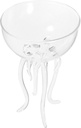 Ciieeo Creative Octopus Jellyfish Cocktail Goblet Unique Glass Wine Cup High Foot Design for Bars and Parties