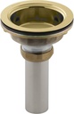Kohler K-8804-PB 3-1/2" - 4" Duostrainer Drain Body Less Strainer Basket Brass
