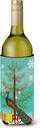 Caroline's Treasures BB9292LITERK Indian Peacock Peafowl Christmas Wine Bottle Hugger, Teal Bottle Cooler Sleeve Hugger Machine Washable Collapsible Insulator Beverage Insulated Holder