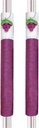 Refrigerator Door Handle Covers Washable Keep Appliance Clean for Fridge Microwave Stove Oven Catch All Stains Dust Dirty Fingerprint, Removable Refrigerator Handle Covers Set of 2 (Grape)