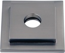 Kingston Brass FLSQUARE8 Magellan Heavy Duty Square Solid Cast Brass Shower Flange, Brushed Nickel