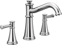 Moen T9023 Belfield Two-Handle Deck Mounted Roman Tub Faucet Without Valve, Chrome