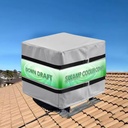 Down Draft Swamp Cooler Cover, Heavy Duty Down Draft Evaporative Cooler Cover, Waterproof Evaporative Cooler Down Discharge Covers, 28"W x 28"D x 34"H